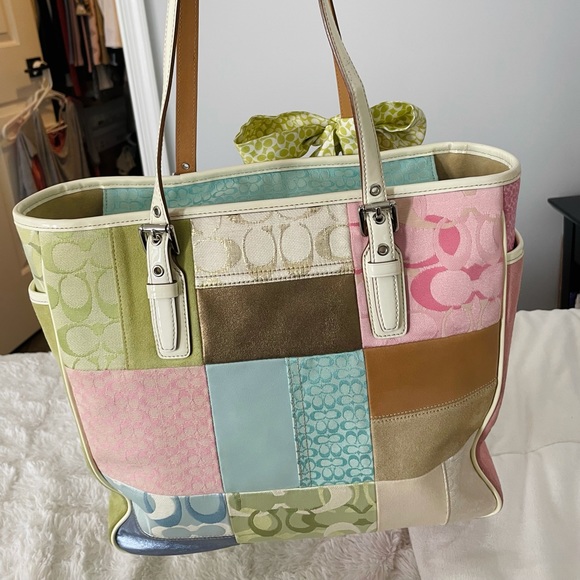 Coach Vintage Tote - Multi-color - Picture 8 of 16